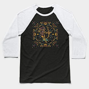Sagittarius Astrology Star Sign Baseball T-Shirt